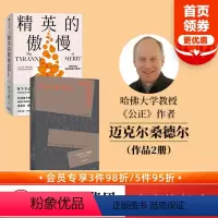 [正版]桑德尔作品套装2册 金钱不能买什么+精英的傲慢 公正作者迈克尔桑德尔著 出版社图书