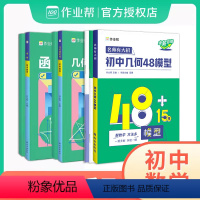 [3册]几何48模型+辅助线+函数 初中通用 [正版]初中数学几何48模型几何辅助线函数公式大全初一初二初三中考复习