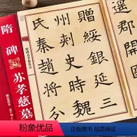 [正版]隋碑苏孝慈墓志 大八开苏孝慈墓志全文 中国历代名碑名帖放大本系列 成人毛笔楷书书法帖字帖附简体旁注 黑龙江美术