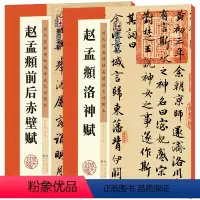 [正版]赵孟俯洛神赋行书字帖前后赤壁赋墨点高清放大对照本赵体初学者毛笔书法练字帖硬笔临摹