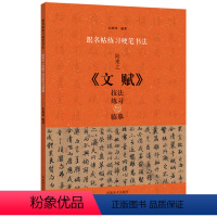 [正版]陆柬之《文赋》技法练习与临摹 楷书硬笔书法教程 跟名帖练习硬笔书法 实用技法与练习 书法学习硬笔书法 硬笔临古