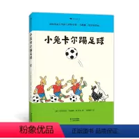 单本全册 [正版]浪花朵朵 小兔卡尔踢足球 16开大开本 3-6岁绘本故事 团队精神培养 苏珊娜贝尔纳经典绘本 童书