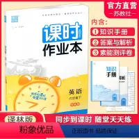 课时作业本 英语[译林版] 六年级下 [正版] 2024年春 课时作业本 英语6下 译林版 六年级下册 含试卷 答案与解
