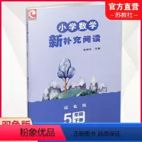 五年级下 数学 [正版]2023春 小学数学新补充阅读 五年级下册 双色版 5下含答案 小学数学课教学参考资料 小学教辅