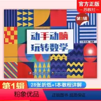 [正版]动手动脑 玩转数学 第一辑 含材料 数学读物手工制作 创意数学折纸 折纸+教程讲解 江苏凤凰教育出版社