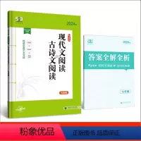 现代文阅读+古诗文阅读七年级 初中通用 [正版]初中现代文阅读七年级 2024版53语文现代文古诗文阅读同步作文七八九年