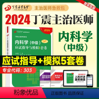 [正版]丁震医学2024新版内科主治医师应试指导与历年考点串讲考前冲模拟卷全套内科学中级历年真题同步练习题库急救包军医