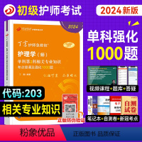 [正版]丁震医学护师2024年备考初级护师考试单科相关专业知识考点背诵强化1000题全套护理学师历年真题模拟试卷练习题