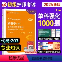 [正版]丁震医学教育护师2024年备考初级护师考试单科专业知识考点背诵强化1000题护理学师历年真题模拟试卷同步练习题