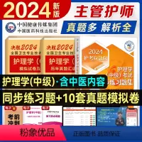 [正版]医药科技2024年主管护师护理学中级考试同步练习题集历年真题试卷模拟卫生资格考试护考应急包练习题库搭人卫版轻松