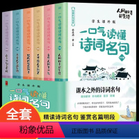 [正版]一口气读懂诗词名句全套6册 中国诗词大会全套唐诗宋词元曲古诗词鉴赏赏析古诗词书籍大全飞花令里读诗词大全集书