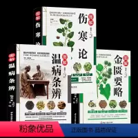 [正版]3册 伤寒论 金匮要略张仲景 伤寒杂病论 温病条辨 白话解中医入门 零基础学养生书籍大全人民卫生出版社原著医学