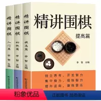 [正版]全3册 精讲围棋入门篇精讲围棋初级篇精讲围棋提高篇让你轻松学围棋围棋入门围棋棋谱书籍围棋书围棋儿童初学围棋棋盘