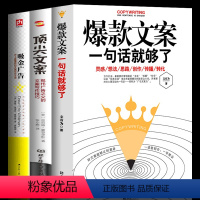 [正版]全三册 吸金广告+文案一句话就够了+顶J文案赠文案经典案例集文案策划从入门到精通 广告运营文案如何写出好文