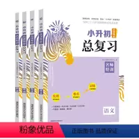 语文+数英+英语+科学(共4本) 小学升初中 [正版]2024版小升初总复习语文数学英语科学名师帮你总复习统编版六年级五