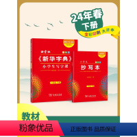 《新华字典》小学生写字课 一年级下 [正版]2024新版字典田雪松小学生写字课寒假人教版字帖同步小学生语文练字帖大字护眼