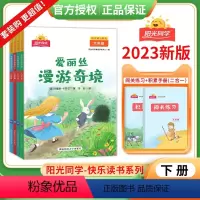 六年级下册(四本全) 六年级下 [正版]阳光同学快乐读书吧六年级下册名著套装爱丽丝漫游奇境鲁滨逊漂流记骑鹅旅行记四本全套