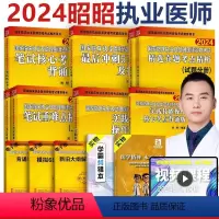 ]2024执业医师 精选8本套 [正版]新版 昭昭医考 昭昭执业医师2024 临床执业及助理资格考试 24笔试重