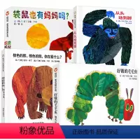 信谊 宝宝起步走 全4册 [正版]好饿的毛毛虫纸板书儿童硬壳绘本0到3岁适合1一2岁阅读看的宝宝书籍一两三岁半幼儿园宝宝