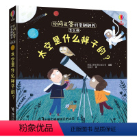 [正版]尤斯伯恩 你问我答科普翻翻书·怎么样之太空是什么样子的? 为学前儿童打造科普启蒙读物 0-3-6岁亲子教育幼儿