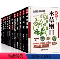[正版]全套11本中医书籍大全本草纲目李时珍彩图全集黄帝内经伤寒论张仲景金匮要略千金方温病条辨神农本草经偏方验方中草药