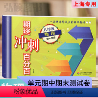 9年级 语数英物化(全5册) 初中通用 [正版]期终冲刺百分百六七八九年级语文数学英语N版物理化学上海初中同步辅导单元测