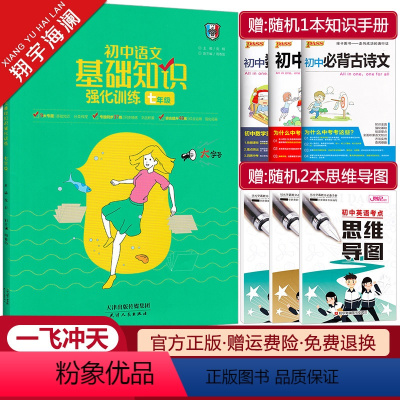 初中语文基础知识强化训练 国一 [正版]天津2024新版初中语文基础知识强化训练国一语文基础知识积累与运用巩固提升 初一
