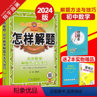 初中数学-解题方法与技巧 初中通用 [正版]科目任选2024怎样解题初中数学英语物理化学平面几何添加辅助线的解题方法与技