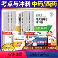 [考试重点精练与冲刺卷 中药4本] [正版]备考2024执业药师职业合格证书考试药学综合中药知识与技能考试重点精练与冲刺