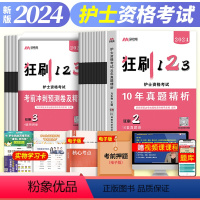 [正版]新版2024年护士证执业资格考试10年真题精析考前冲刺预测卷及精析历年真题试卷可搭轻松过人卫版原军医版护考丁震