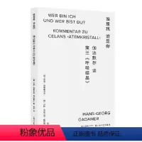 [正版]谁是我谁是你?伽达默尔谈策兰《呼吸结晶》