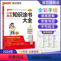 小学英语知识大全 小学升初中 [正版]2024年新版小学英语知识大全语法词汇单词英语基础知识涂书大全小升初三四五六年级考