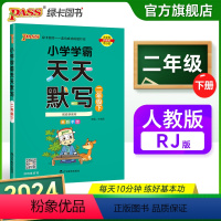 天天默写-人教版 二年级上 [正版]2024春新版小学学霸天天默写二年级下册语文人教版专项同步训练习册默写能手小达人知识