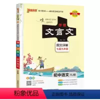 文言文专项 初中通用 [正版]2024版学霸笔记初中语文基础知识讲解知识点清单手写课堂笔记pass绿卡图书七八九年级中考