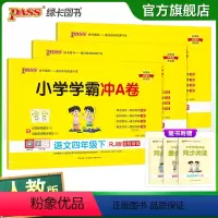 试卷[语文+数学+英语]人教版 四年级下 [正版]2024春新版小学学霸冲A卷四年级下册语文数学英语试卷测试卷全套人教同
