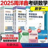 [分批]2025周洋鑫考点全刷+十年真题+预测4套卷(数一) [正版]2025考研周洋鑫考研数学何止十年真题考点全刷 数