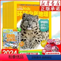 [全年订阅12期]2024年1-12月(赠儿童益智绘画套装) [正版]2024年环球少年地理幼儿版动物总动员全年订阅 幼