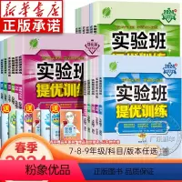[全3册]语文+数学+英语 九年级下 [正版]2024新版 春雨初中实验班提优训练七下八下九下英语数学语文物理化学生物人