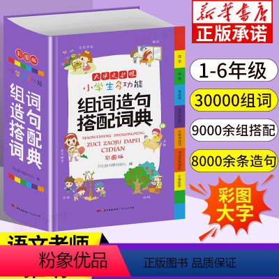 [正版] 字典小学生 多功能组词造句搭配词典大全彩图版大字大词典工具书1-6年级现代汉语多功能常用实用组词字典新版
