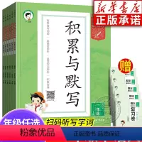 小学基础练 积累与默写 六年级下 [正版]2024春53小学基础练语文1-6年级下册 积累与默写 人教版RJ 小学基础题