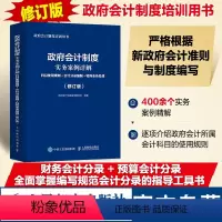 [正版]政府会计制度实务案例详解 科目使用规则 会计分录编制 特殊业务处理 修订版 政府会计制度培训用书 人民邮电出版