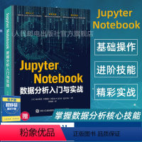 [正版]Jupyter Notebook数据分析入门与实战 数据可视化实战 利用Python进行数据分析编程开发从入门