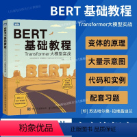 [正版]出版社BERT基础教程 Transformer大模型实战 自然语言处理模式实战 chatgpt人工智能机器人学