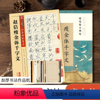 [正版]瘦金体字帖练字成年男女生字体漂亮墨点临古碑帖赵佶宋徽宗千字文大学生成人练字速成临摹毛笔硬笔书法练习本瘦金体钢笔