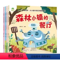 全套 [正版]4册全感恩地球从小爱环保系列图画书儿童绘本3-6岁图画故事书籍认知小科普百科幼儿园绘本亲子共读宝宝睡前故事