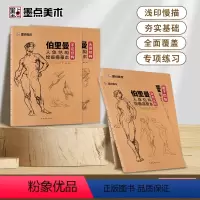 [正版]伯里曼人体结构绘画教学人体结构入门描摹本解剖动态骨骼透视艺考生美术生人体素描速写临摹基础初学者入门自学练习本