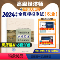 [正版]备考2024年高级经济师专业人员高级职称考试全真模拟试卷农业经济专业2023全国经济专业技术资格考试用书预测卷