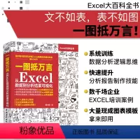 [正版]excel数据处理 一图抵万言从Excel数据到分析结果可视化 excel表格制作 excel图表Excel数