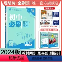 历史 九年级上 [正版]理想树2024新版初中九年级上册历史人教版RJ初中同步练习九年级历史教辅资料配赠狂K重点随堂一遍