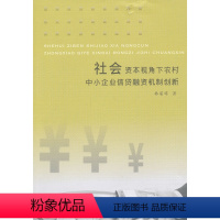 [正版]社会资本视角下农村中小企业信贷融资机制创新